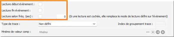 Choix de la méthode de lecture